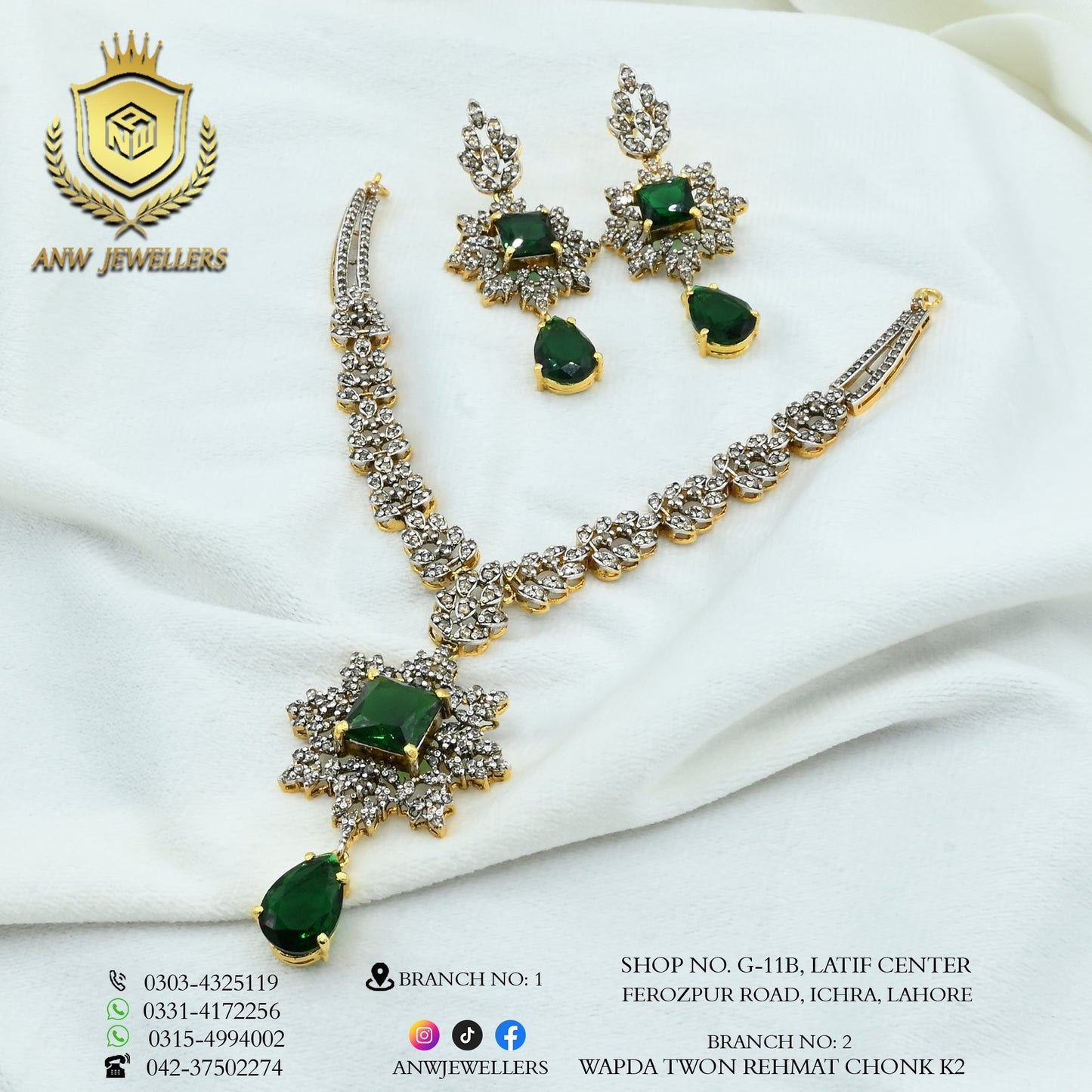 Gold Jewelry Set