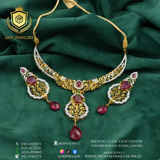 Gold Jewelry Set