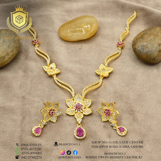 Gold Jewelry Set